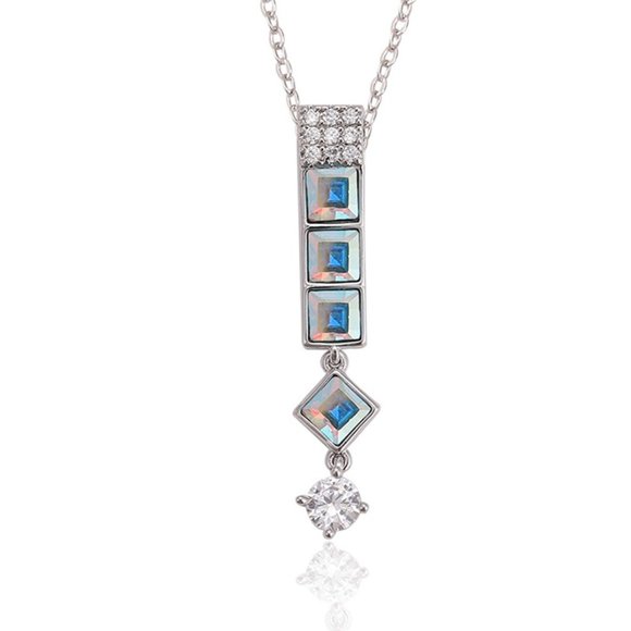 Gorgeous Swarovski Long Drop Necklace - Picture 4 of 16